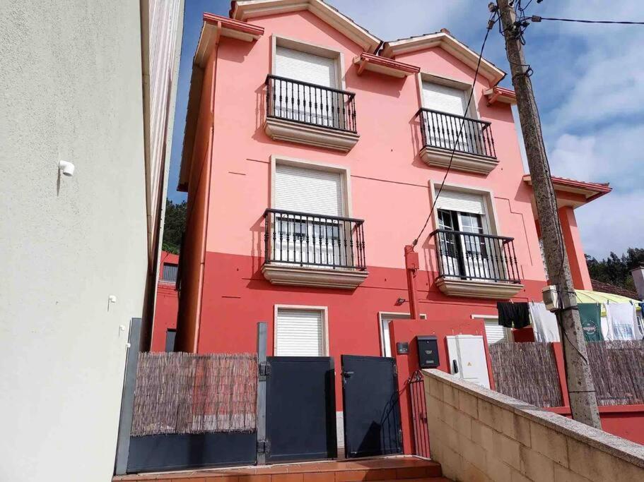 Agradable Casa Con Patio A 100 Metros De La Playa Villa Vilarino  Kültér fotó